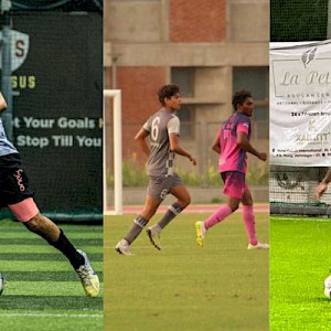 Ahmedabad University Football Players represented District at Inter District Football Tournament