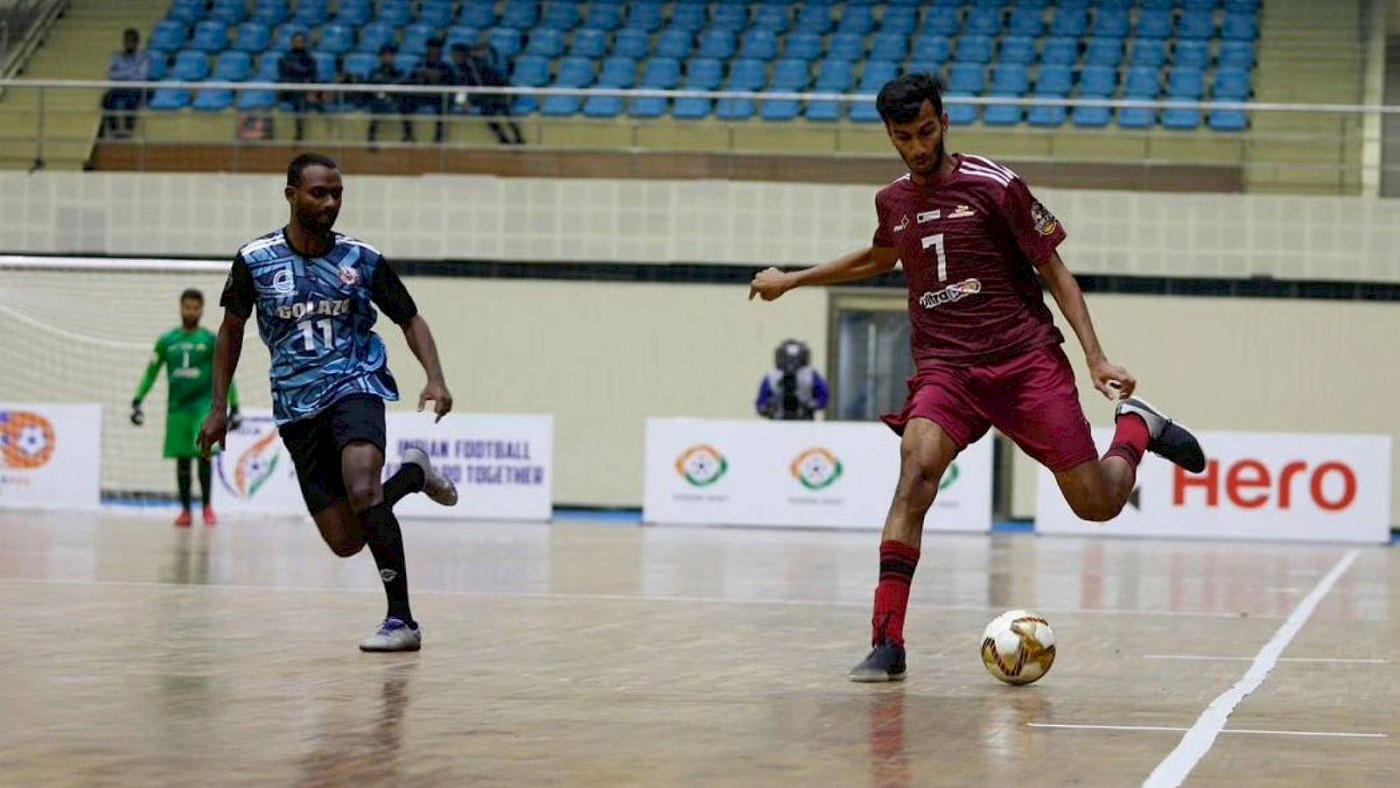 Ahmedabad University Football Coach represented country at AFC Asian Futsal Cup 2024 qualifiers held at Baharain