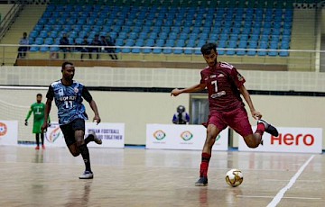 Ahmedabad University Football Coach represented country at AFC Asian Futsal Cup 2024 qualifiers held at Baharain