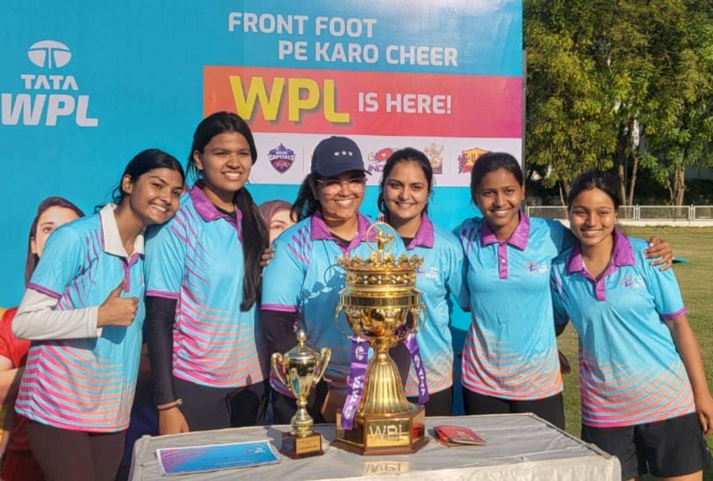 Women’s Cricket Team Wins Box Cricket Match at Tata WPL Trophy Drive 2023