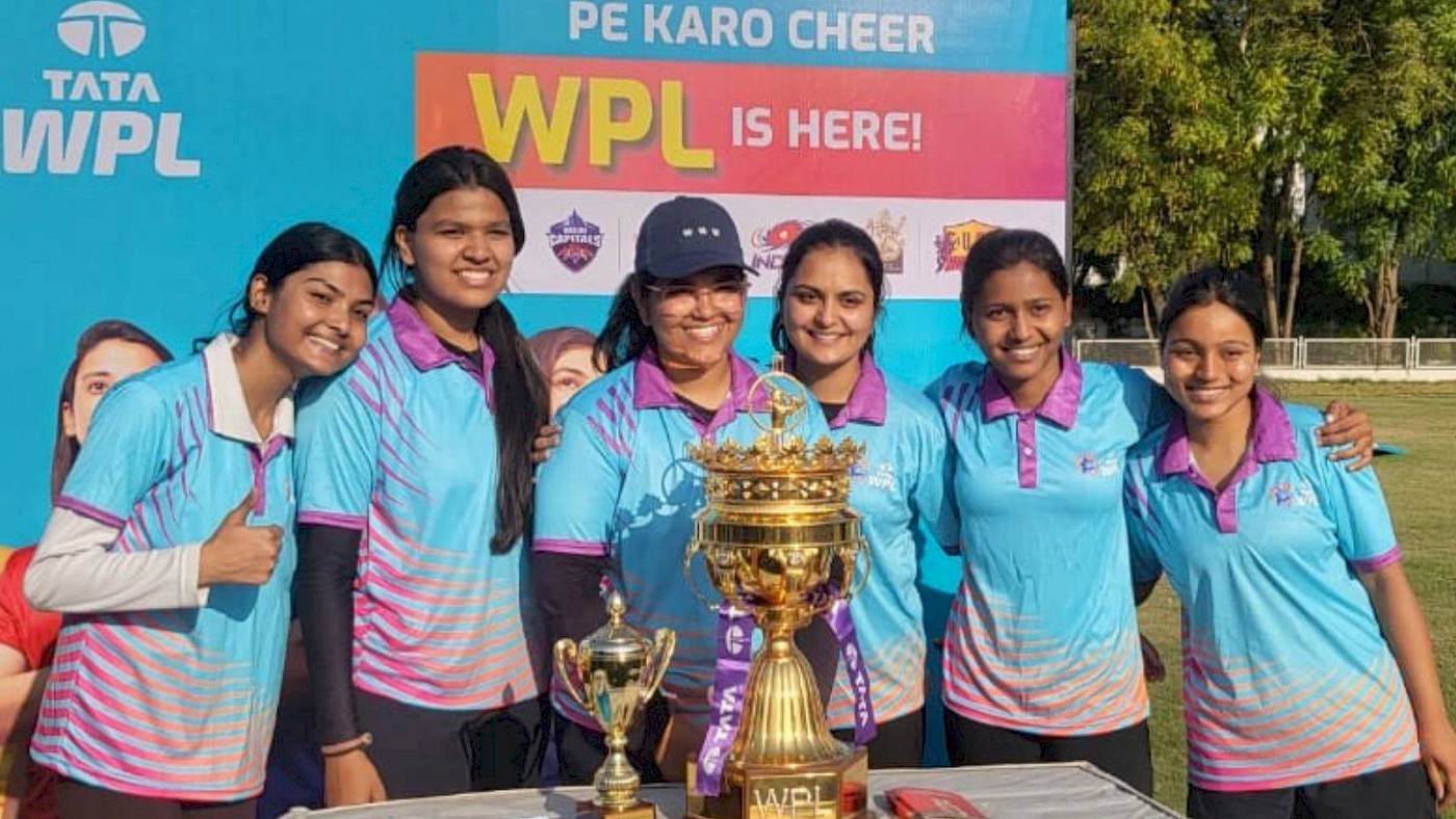 Women’s Cricket Team Wins Box Cricket Match at Tata WPL Trophy Drive 2023