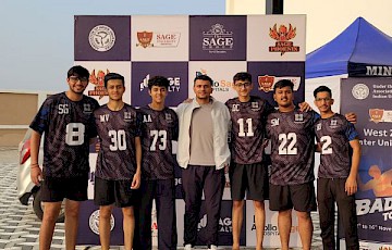 West Zone Badminton Men's Tournament