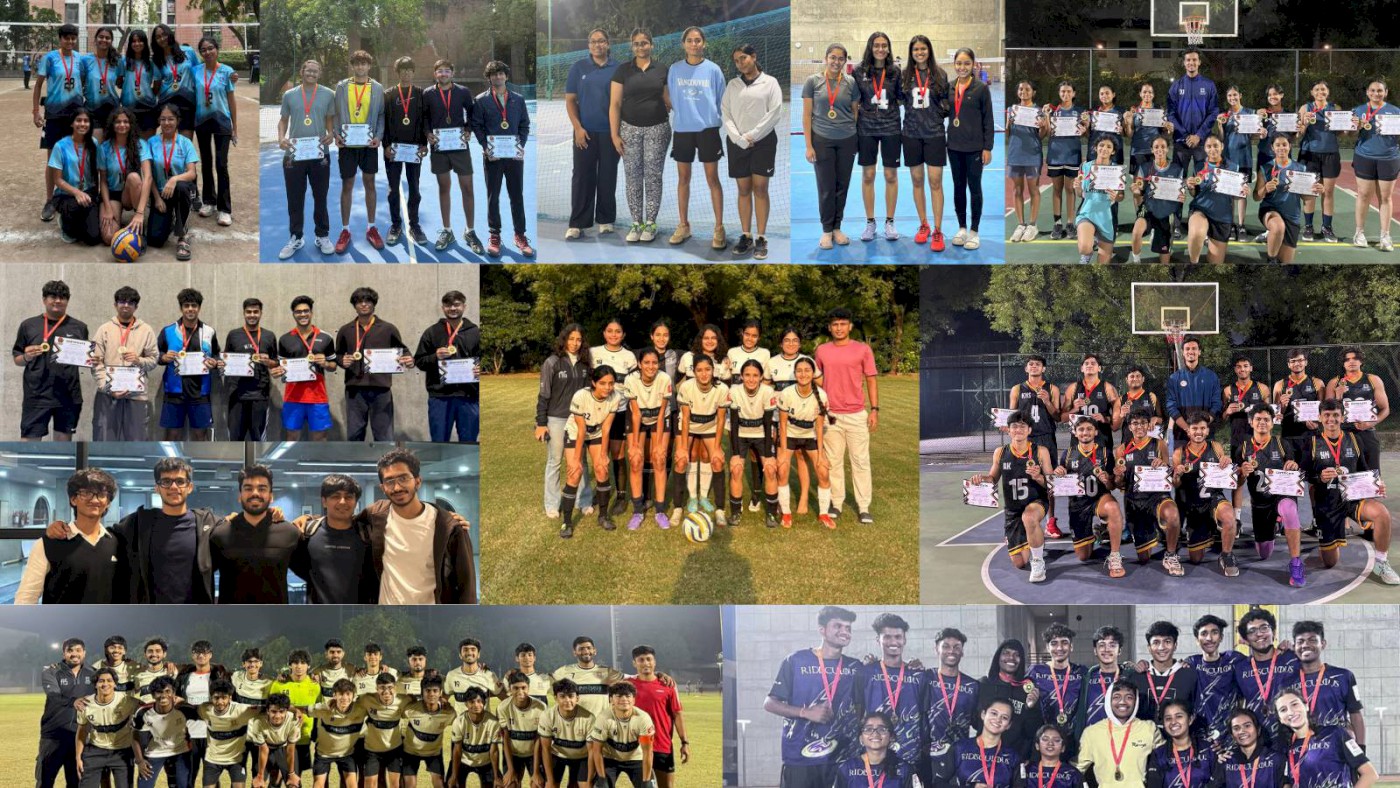 Ahmedabad University Athletes Take Over IIM Ahmedabad