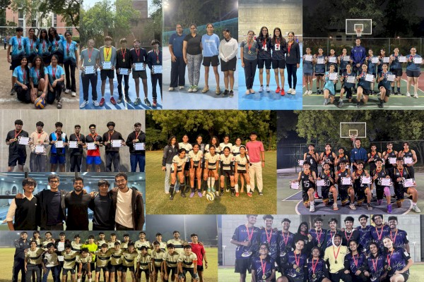 Ahmedabad University Athletes Take Over IIM Ahmedabad