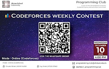 Codeforces Weekly Contest