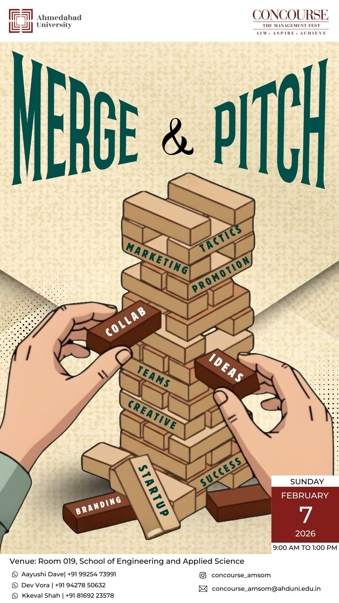 Merge and Pitch