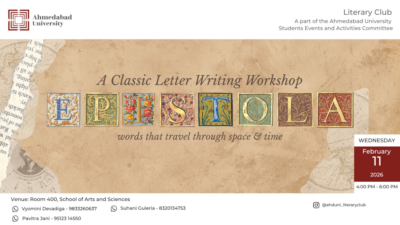 Epistola: A Classic Letter Writing Workshop