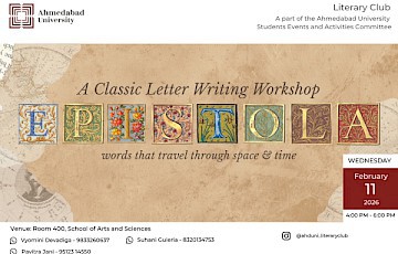 Epistola: A Classic Letter Writing Workshop
