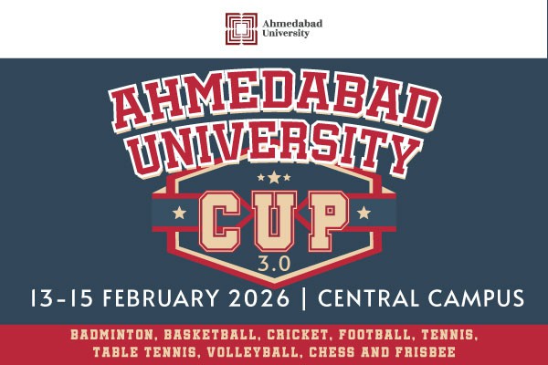 Ahmedabad University Cup 3.0