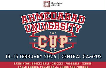 Ahmedabad University Cup 3.0