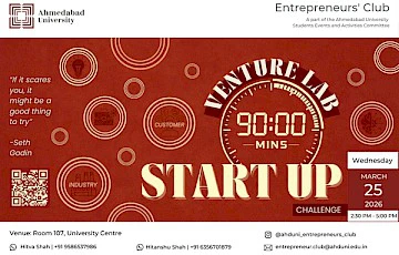 Venture Lab: 90 minutes Startup Challenge