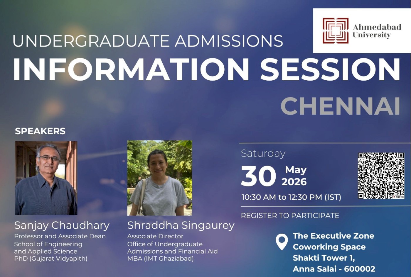 Undergraduate Admissions Open House: Chennai