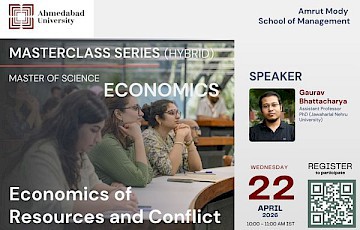 Economics of Resources and Conflict