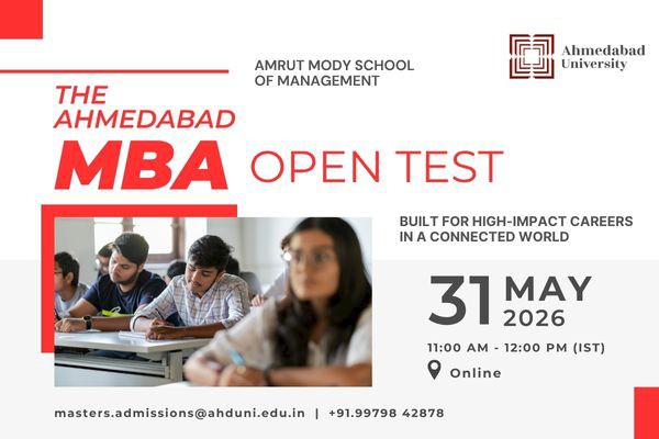 Ahmedabad MBA: AMSOM Open Test