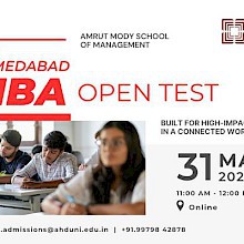 Ahmedabad MBA: AMSOM Open Test