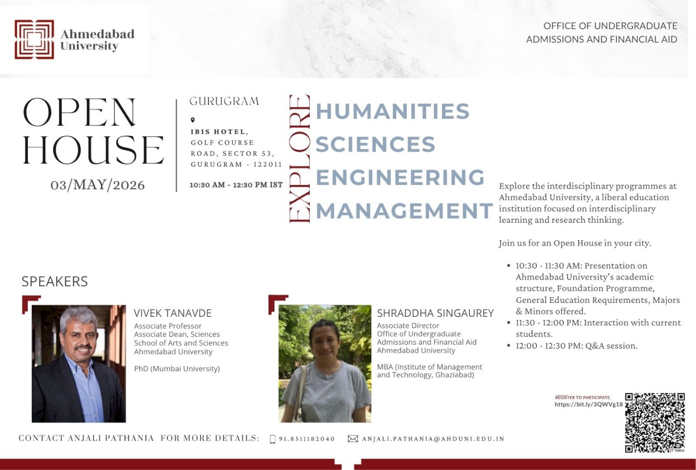 Undergraduate Admissions Open House: Gurugram