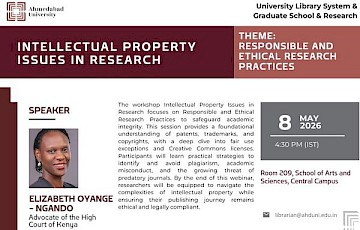 Intellectual Property Issues in Research