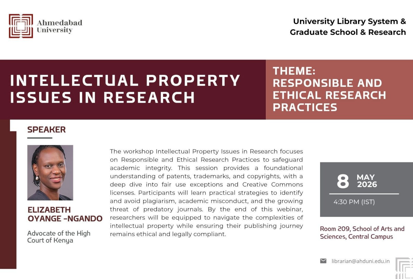 Intellectual Property Issues in Research
