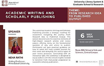 Academic Writing and Scholarly Publishing