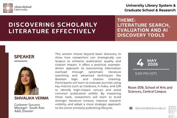 Discovering Scholarly Literature Effectively
