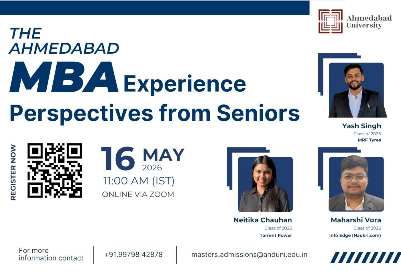 The MBA Experience: Perspective from Seniors