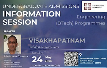 Engineering Admissions Information Session: Visakhapatnam