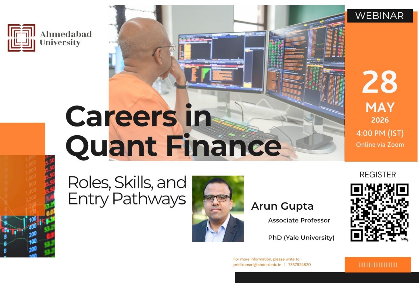 Careers in Quant Finance: Roles, Skills, and Entry Pathways